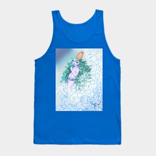 Aquarius Zodiac Sign Tank Top